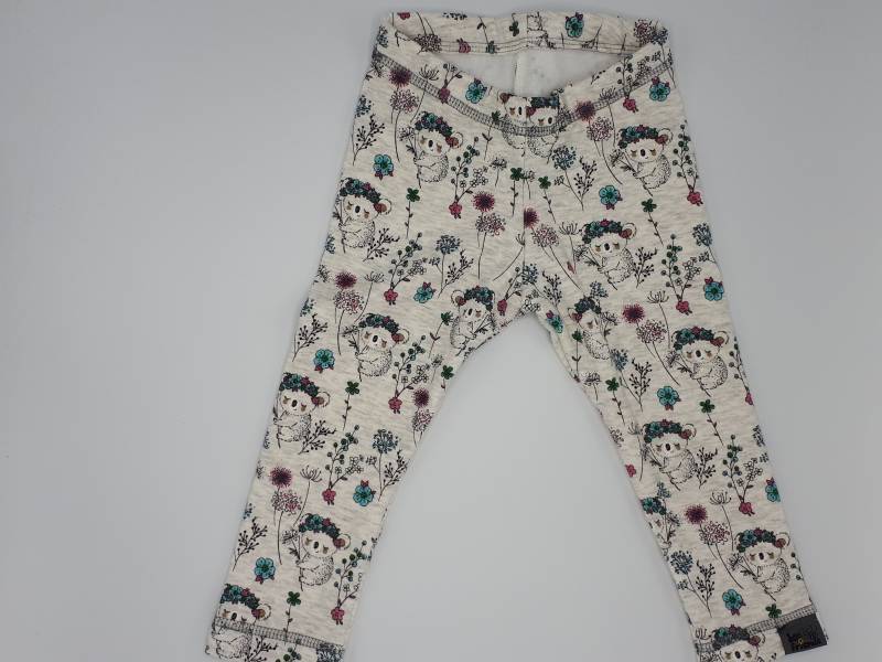 Leggins Aus Alpenfleece, Gr. 92, Koala von BeefriendsShop