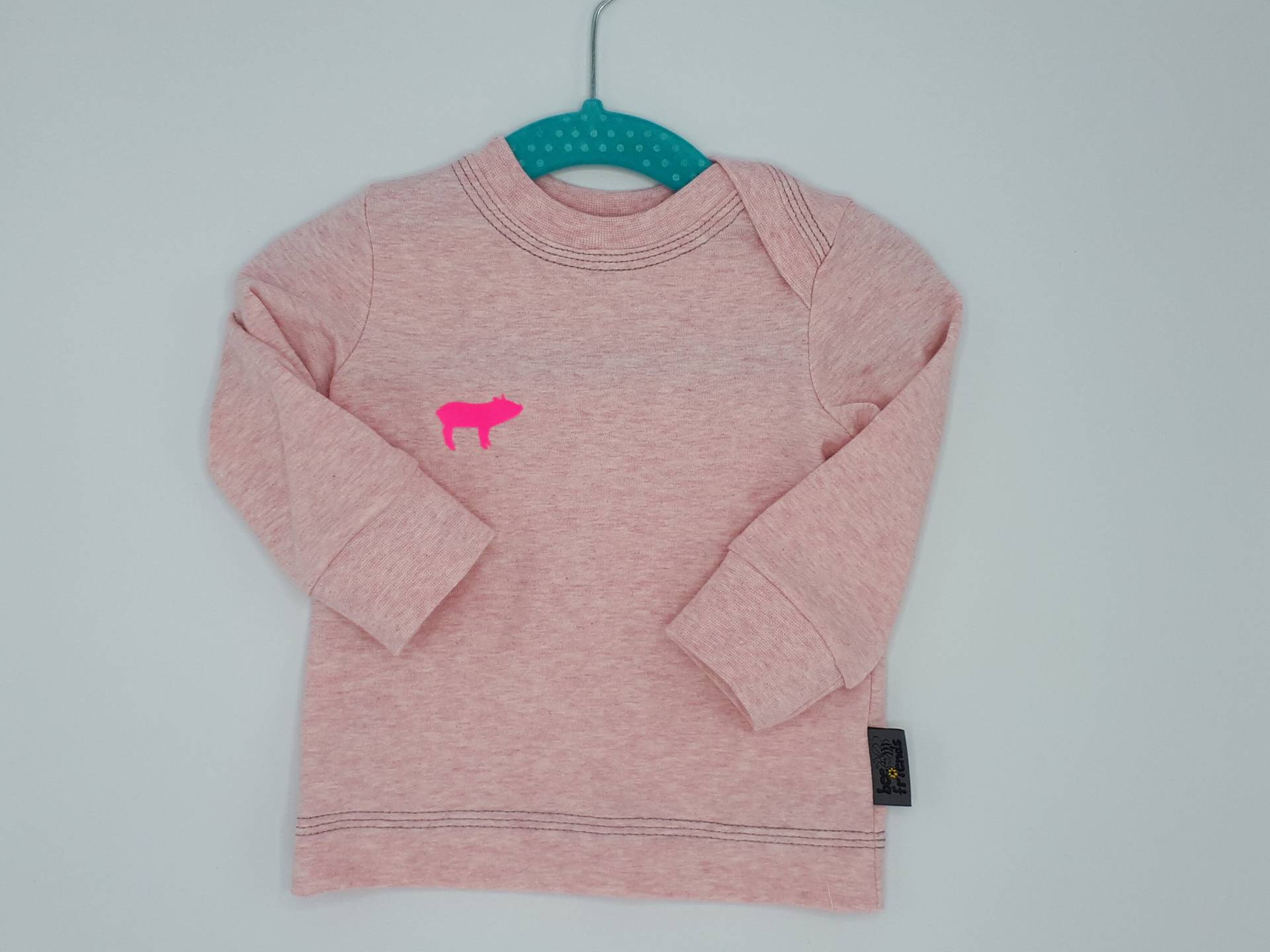 Pulli, Gr. 68 "Süßes Schweinchen" von BeefriendsShop