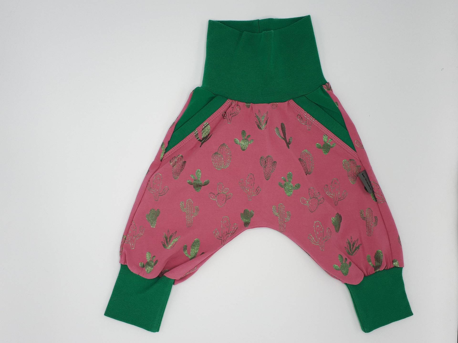 Pumhose, Gr. 68 "Kaktus", Kuschelhose von BeefriendsShop