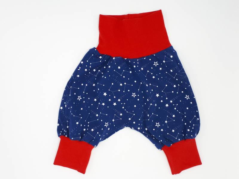 Pumphose, Gr. 56 "sternenhimmel", Kuschelhose von BeefriendsShop