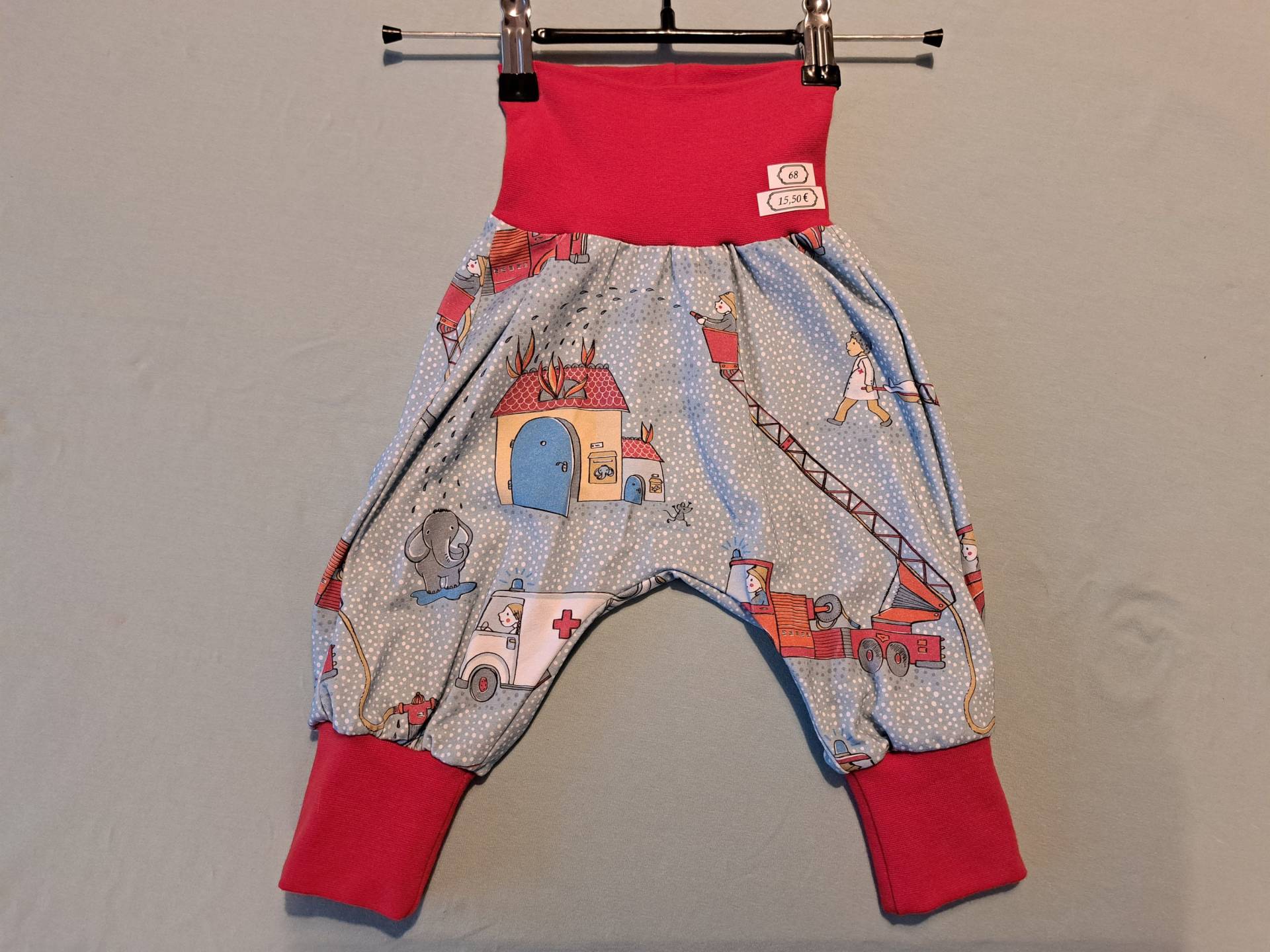 Pumphose Gr. 68, Feuerwehreinsatz, Biostoff Von Lillestoff von BeefriendsShop