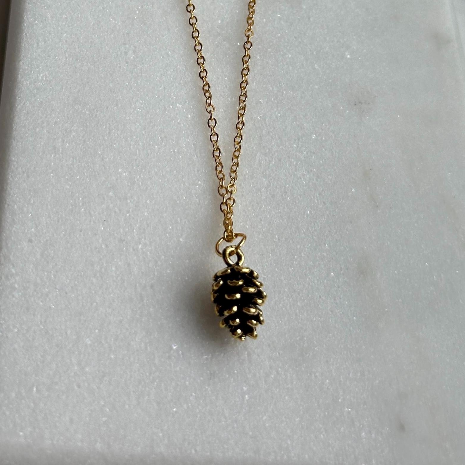 Tannenzapfen Kette Herbst Natur von BeekesCreativStudio