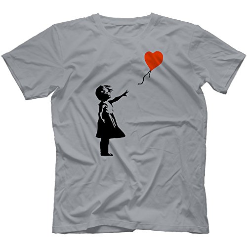 Banksy Girl with Balloon T-Shirt von Bees Knees Tees