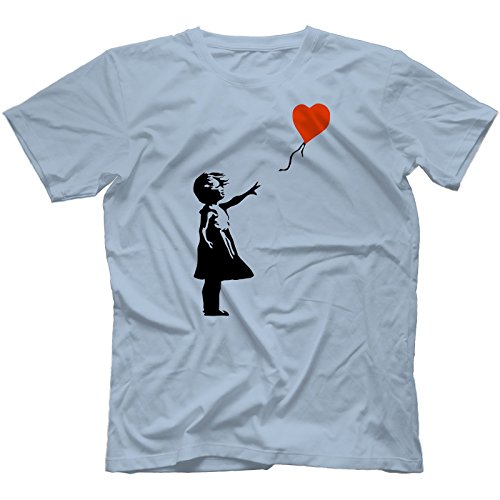 Banksy Girl with Balloon T-Shirt von Bees Knees Tees