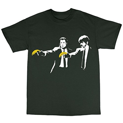 Banksy Pulp Fiction Inspired T-Shirt von Bees Knees Tees