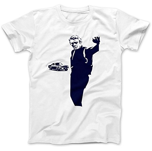 Bullitt Inspired Steve McQueen T-Shirt von Bees Knees Tees