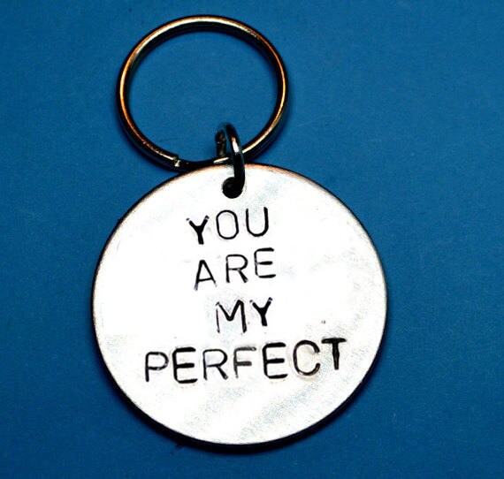 Brautgeschenk Vom Bräutigam, Geschenk Für Neue Frau, Geschenkidee, You Are My Perfect, Geschenke Die Freundin Unter 20, Frau von BeesHandStampedGifts