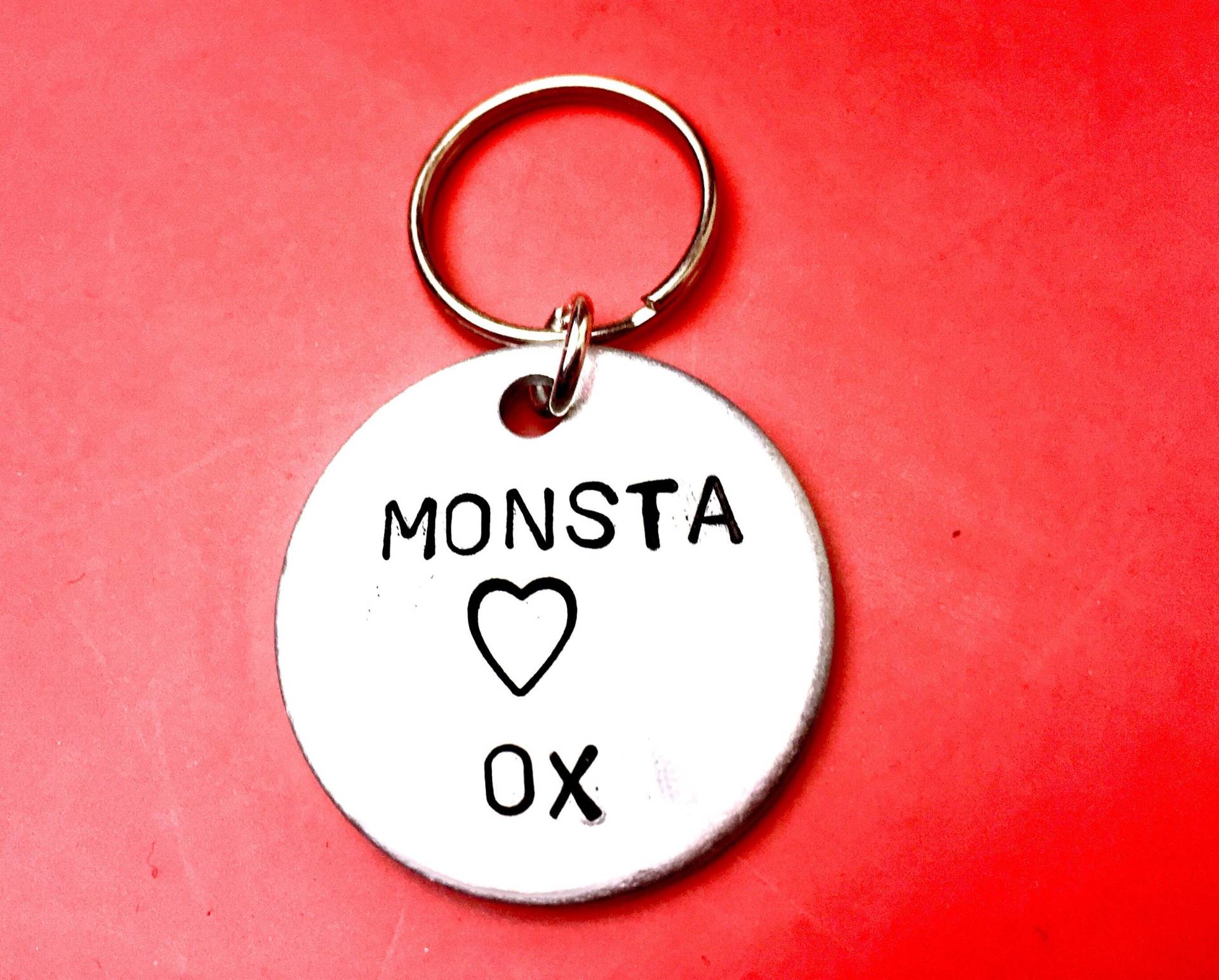 Weihnachtsgeschenk, Personalisiertes Geschenk Für Männer - Schlüsselanhänger Mit Gravur von BeesHandStampedGifts