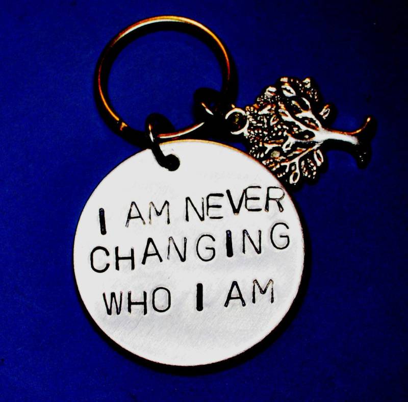 stellen Sie Sich Vor, Drachen Zitat Geschenk - Schlüsselanhänger Mutter Geschenk, Handgestempelte Zubehör Graviert Weihnachtsgeschenk von BeesHandStampedGifts