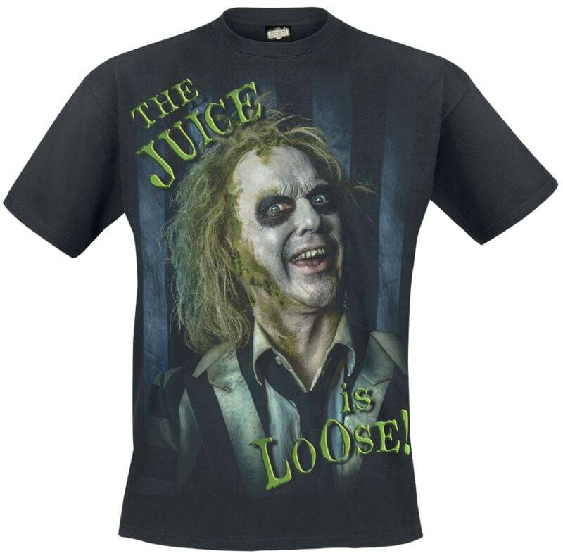 Beetlejuice Beetlejuice - Juice Is Loose T-Shirt schwarz in S von Beetlejuice