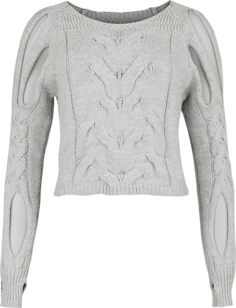 Beetlejuice Beware of Sandworms Strickpullover weiß in L von Beetlejuice