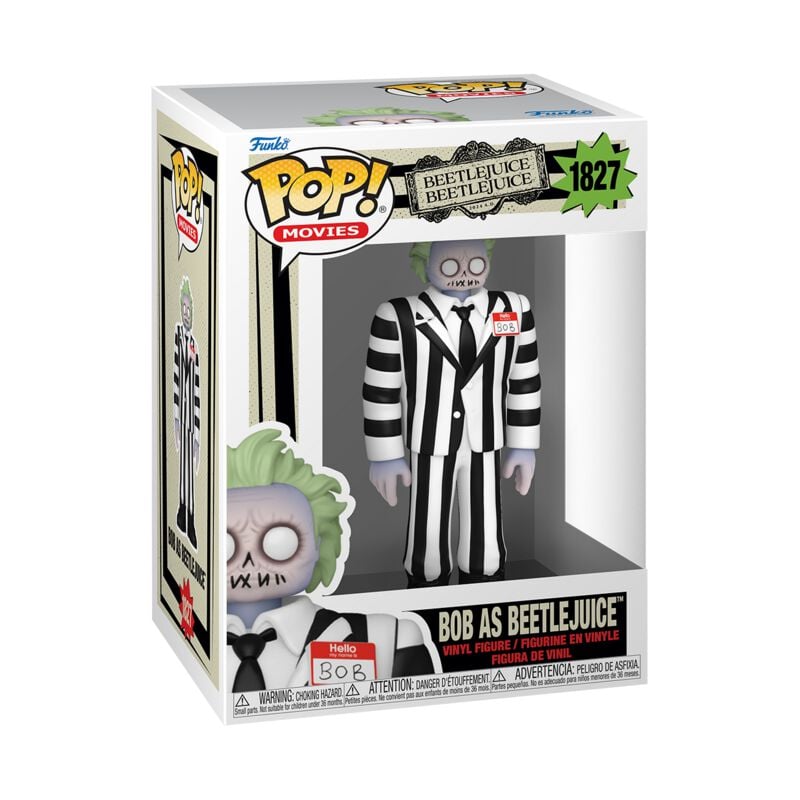 Beetlejuice Bob as Beetlejuice Vinyl Figur 1827 Funko Pop! multicolor von Beetlejuice