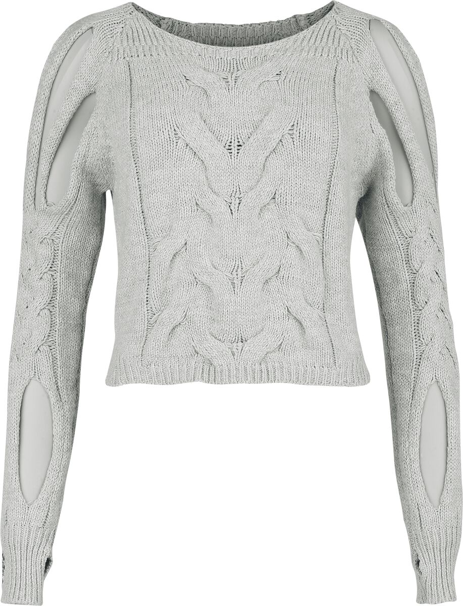 Beetlejuice Strickpullover - Beware of Sandworms - S bis XXL - für Damen - Größe XXL - weiß  - EMP exklusives Merchandise! von Beetlejuice