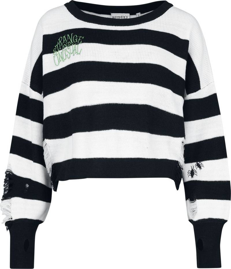 Beetlejuice Sweatshirt - Strange And Unusual - Oversize - S bis XXL - für Damen - Größe S - multicolor  - EMP exklusives Merchandise! von Beetlejuice