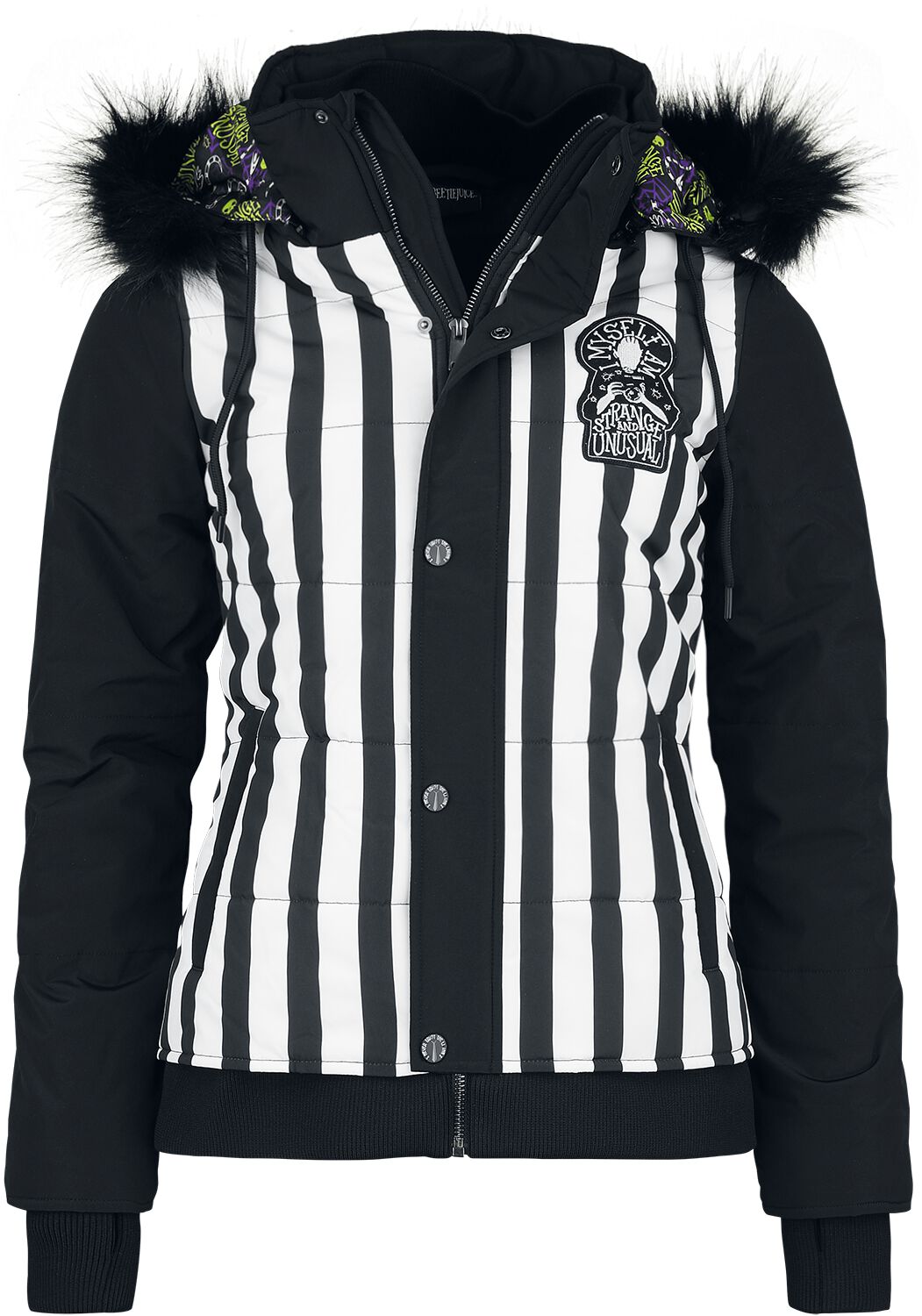 Beetlejuice Winterjacke - Beetle - S bis XXL - für Damen - Größe L - multicolor  - EMP exklusives Merchandise! von Beetlejuice