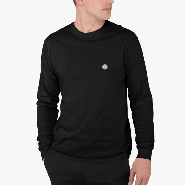 Beeyou. Clothes Longsleeve aus Bio-Baumwolle mit gesticktem Logo-Icon von Beeyou. Clothes