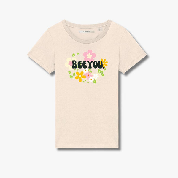 Beeyou. Clothes T-Shirt aus Bio-Baumwolle mit Flower-Design von Beeyou. Clothes