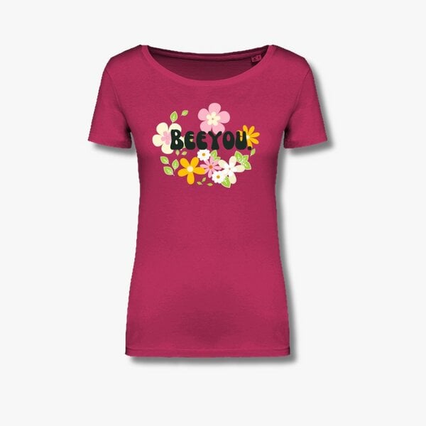 Beeyou. Clothes T-Shirt aus Bio-Baumwolle mit Flower-Design von Beeyou. Clothes