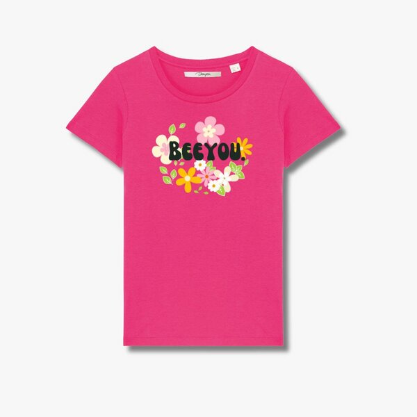 Beeyou. Clothes T-Shirt aus Bio-Baumwolle mit Flower-Design von Beeyou. Clothes