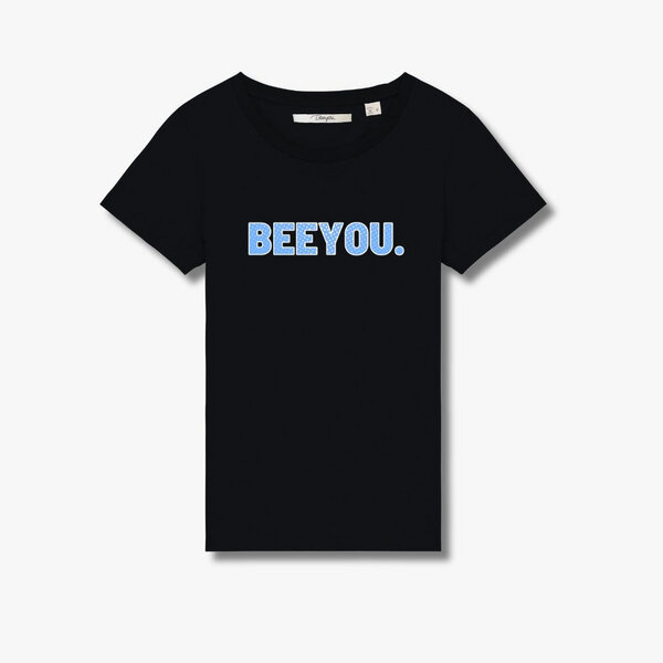 Beeyou. Clothes T-Shirt aus Bio-Baumwolle mit gepunktetem Beeyou-Design von Beeyou. Clothes