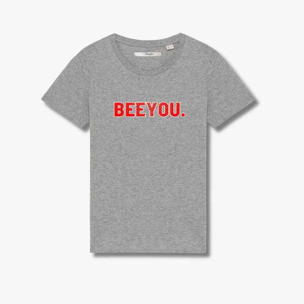 Beeyou. Clothes T-Shirt aus Bio-Baumwolle mit gepunktetem Beeyou-Design von Beeyou. Clothes