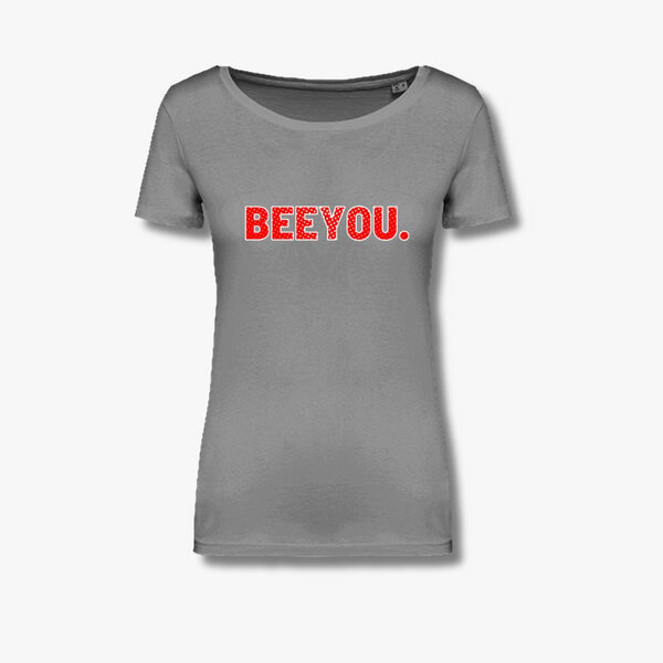 Beeyou. Clothes T-Shirt aus Bio-Baumwolle mit gepunktetem Beeyou-Design von Beeyou. Clothes