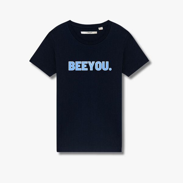 Beeyou. Clothes T-Shirt aus Bio-Baumwolle mit gepunktetem Beeyou-Design von Beeyou. Clothes