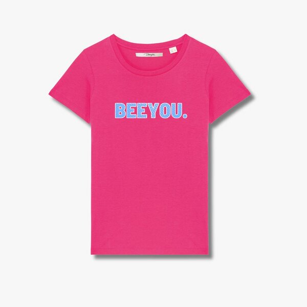 Beeyou. Clothes T-Shirt aus Bio-Baumwolle mit gepunktetem Beeyou-Design von Beeyou. Clothes