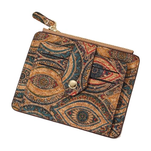 Befeixue Kreditkartenetui für Damen, schlanke Geldbörse für Damen, Vintage Damen Portemonnaie Kartenhalter, Braune kleine Damenbrieftaschen für kleine Gegenstände, Bargeld, Führerschein, Ausweise Befeixue Kreditkartenetui für Damen, schlanke Geldbörse für Damen, Vintage Damen Portemonnaie Kartenhalter, Braune kleine Damenbrieftaschen für kleine Gegenstände, Bargeld, Führerschein, Ausweise von Befeixue