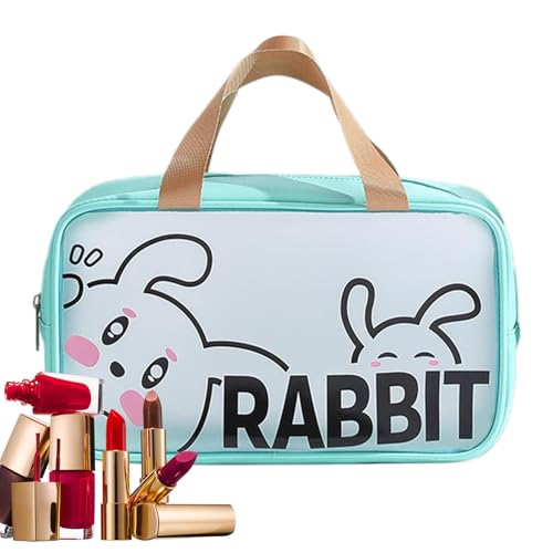 Befeixue Reise-Make-up-Tasche | Wasserdichter und tragbarer Make-up-Reise-Organizer | Klare und leichte Make-up-Taschen für Make-up, Reise-Organizer, Geschenk für Mädchen und Frauen von Befeixue