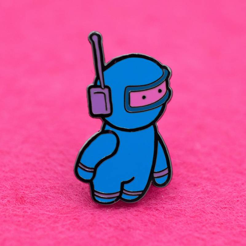 Raumfahrer Alan Hard Enamel Pin | Begin Industries X Ken Ives von BeginIndustries