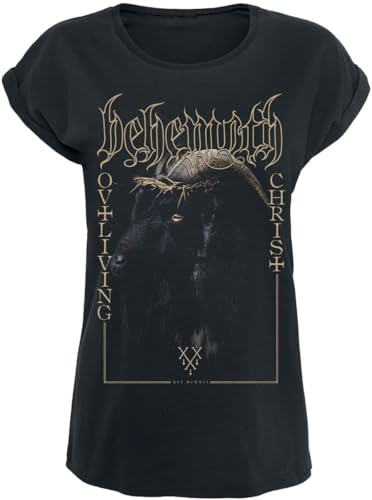 Behemoth 33 Goatman Frauen T-Shirt schwarz XL 100% Baumwolle Band-Merch, Bands von Behemoth