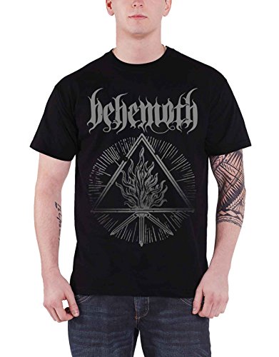 Behemoth Herren Furor Divinus T-Shirts Kurzärmlig, Nero (Schwarz), M von Behemoth