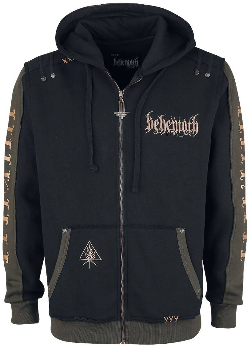 Behemoth Kapuzenjacke - EMP Signature Collection - M bis 3XL - für Männer - Größe 3XL - schwarz  - EMP exklusives Merchandise! von Behemoth