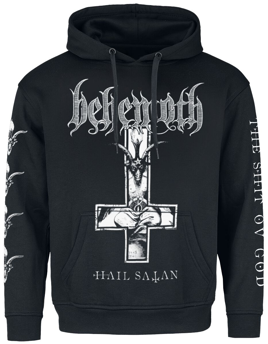 Behemoth Kapuzenpullover - Hail Satan - The Unholy Trinity Tour 2025 - S bis L - für Männer - Größe S - schwarz - Lizenziertes Merchandise! Behemoth Kapuzenpullover - Hail Satan - The Unholy Trinity Tour 2025 - S bis L - für Männer - Größe S - schwarz - Lizenziertes Merchandise! von Behemoth