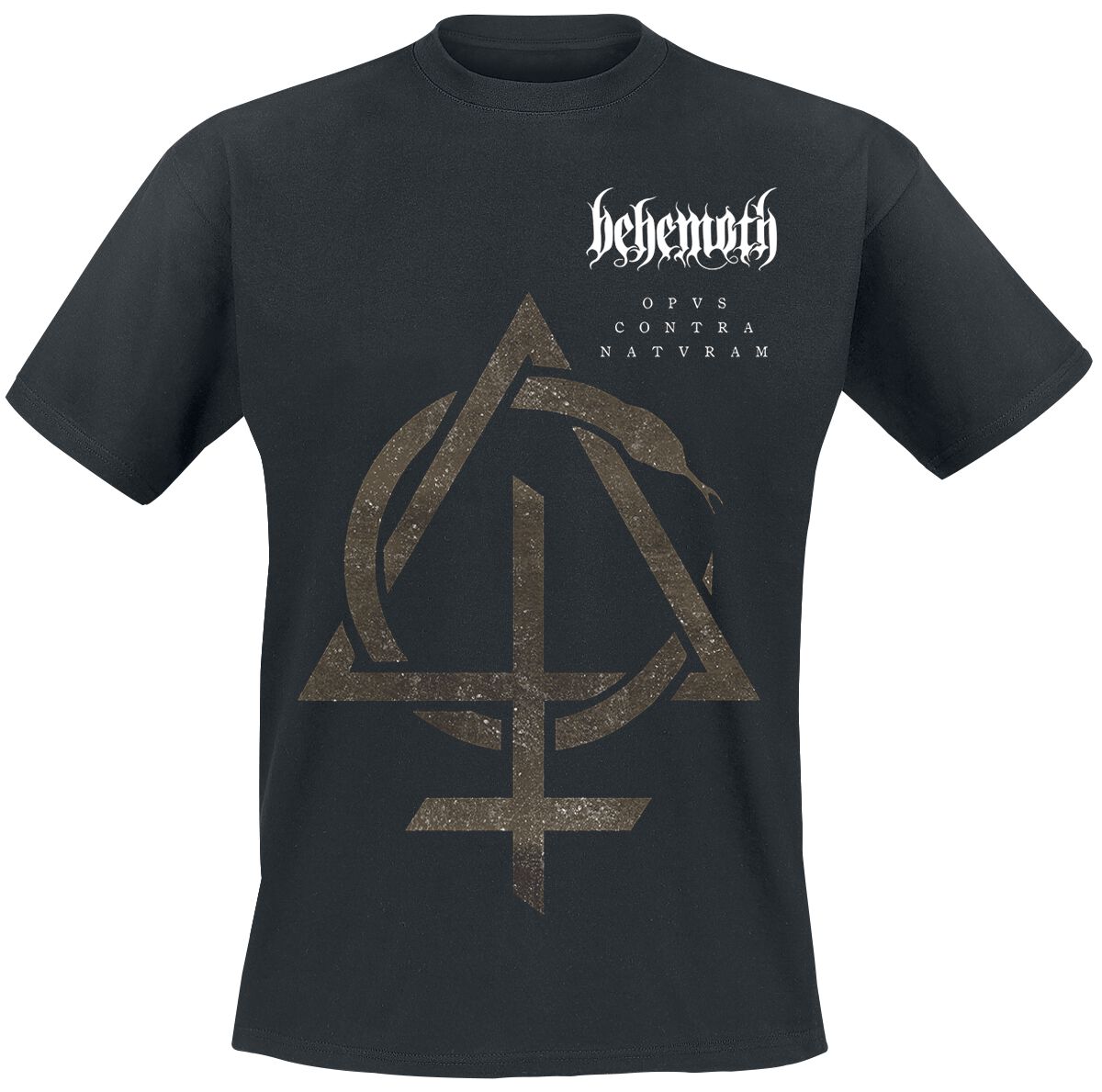 Behemoth T-Shirt - Contra Natvram - S bis 3XL - für Männer - Größe M - schwarz  - Lizenziertes Merchandise! von Behemoth