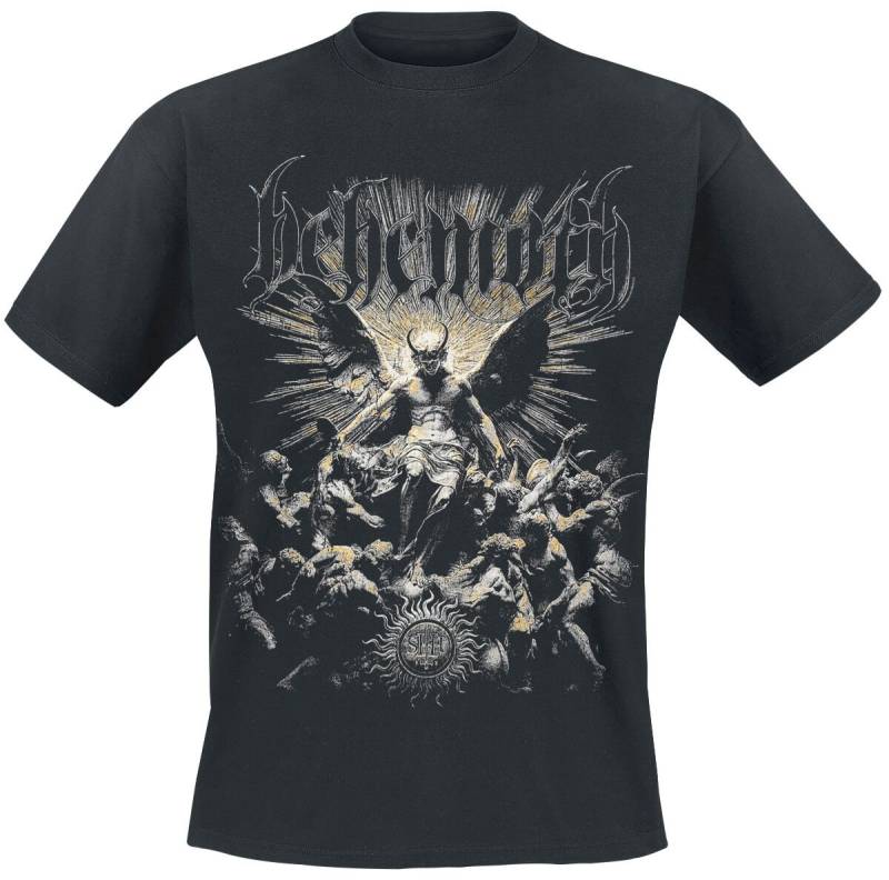 Behemoth T-Shirt - Lucaferon - The Unholy Trinity Tour 2025 - S bis M - für Männer - Größe M - schwarz  - Lizenziertes Merchandise! von Behemoth