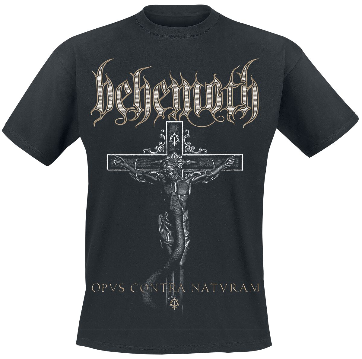 Behemoth T-Shirt - OCN Cross - S bis XXL - für Männer - Größe S - schwarz  - EMP exklusives Merchandise! von Behemoth