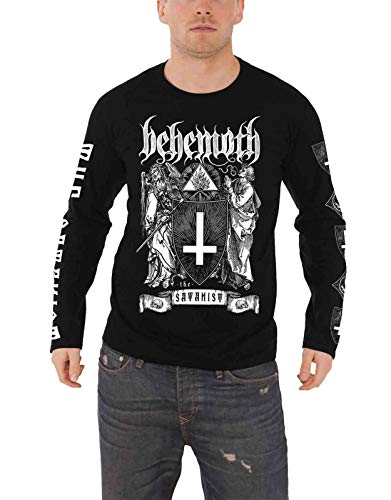 Behemoth T Shirt The Satanist band logo offiziell Herren Nue Long Sleeve Shirt von Behemoth