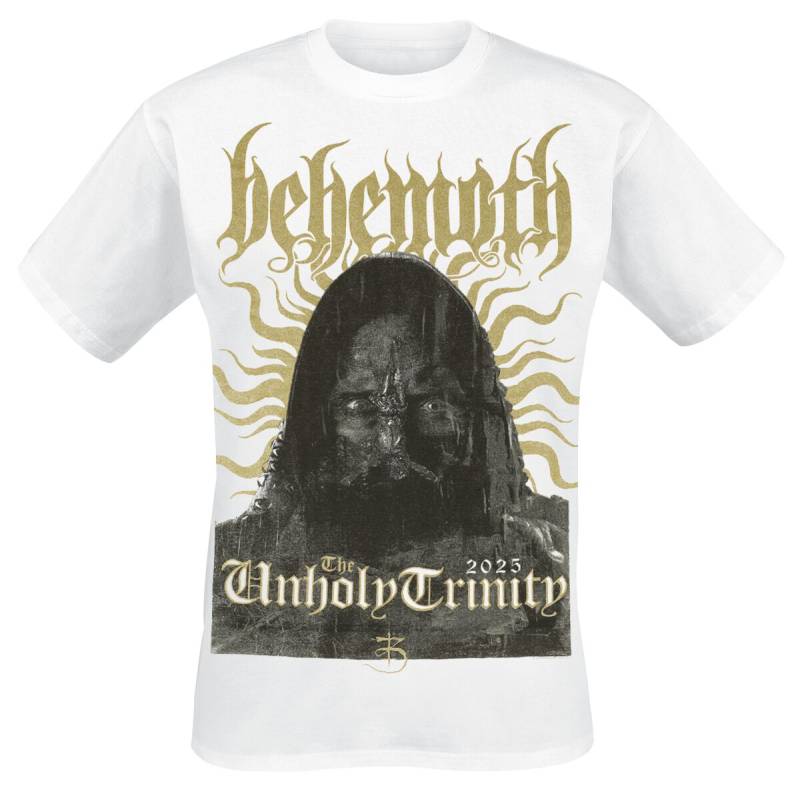 Behemoth T-Shirt - The Unholy Trinity - The Unholy Trinity Tour 2025 - S bis XL - für Männer - Größe S - schwarz  - Lizenziertes Merchandise! von Behemoth