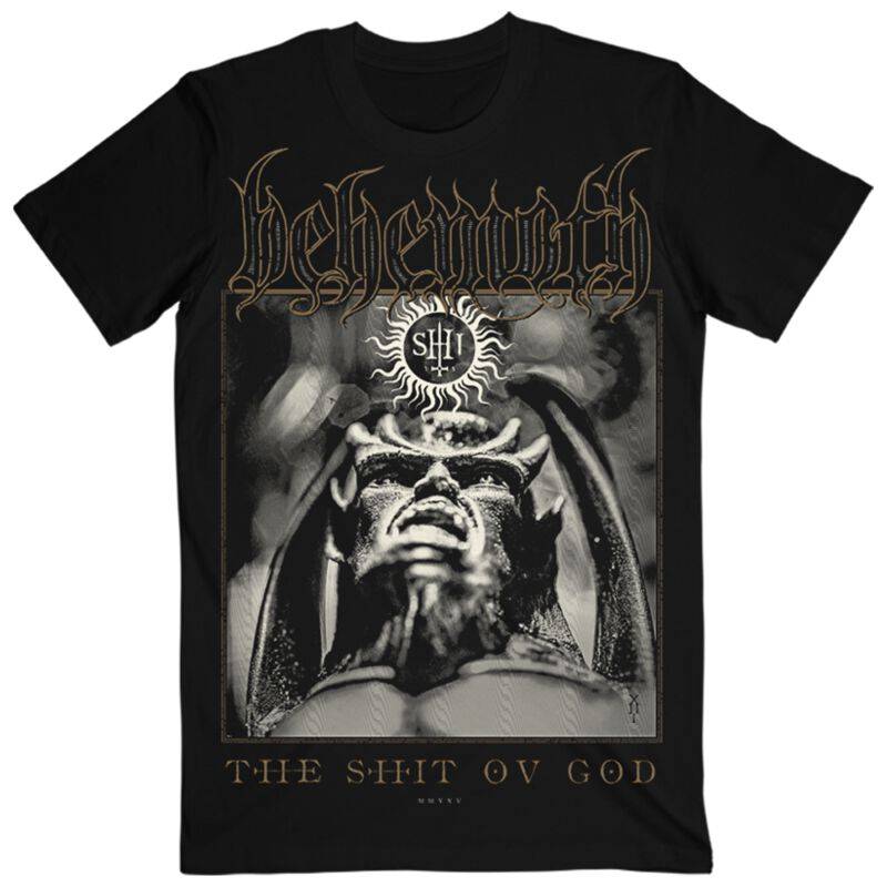 Behemoth The Shit ov God - Cover T-Shirt schwarz in 4XL von Behemoth