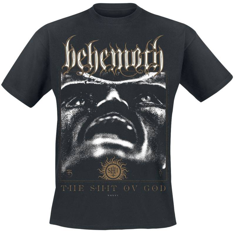 Behemoth The Shit ov God - Reign In Hell T-Shirt schwarz in L von Behemoth