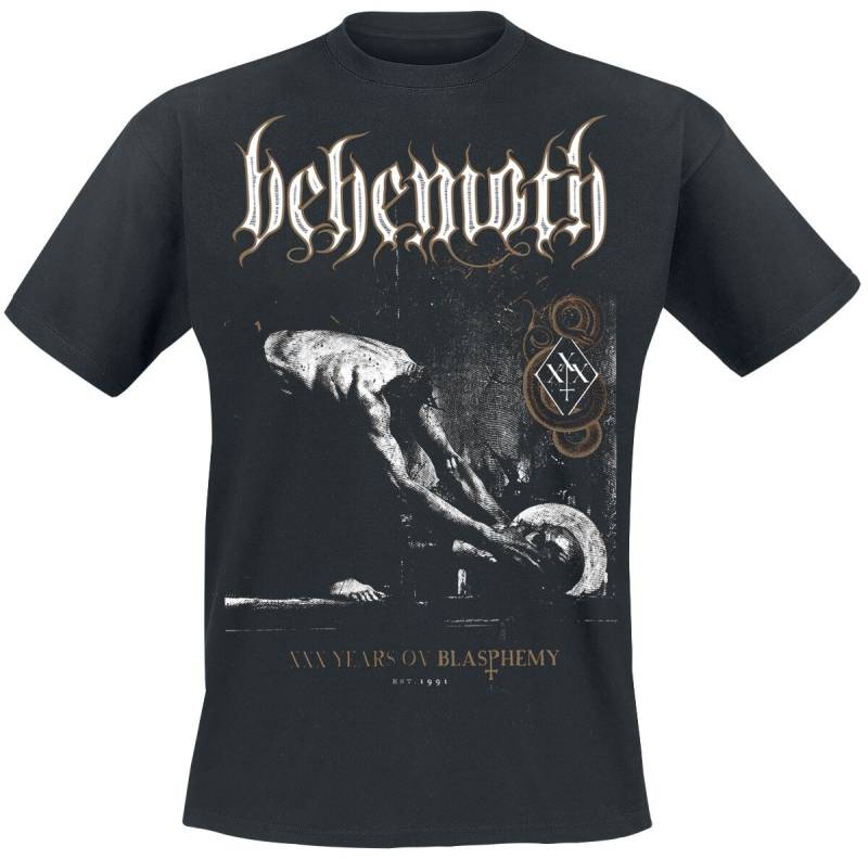 Behemoth Through Fire We Walk T-Shirt schwarz in L von Behemoth