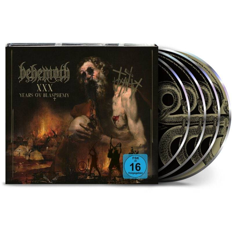 Behemoth XXX Years ov Blasphemy CD multicolor von Behemoth
