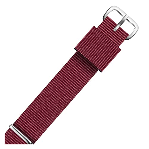 CAREG Neway Watchband kompatibel mit DW Nylon Watch Band 18mm 20mm Roségold Armband Schnallen Band for Daniel Wellington Uhrengurt Männer Frauen Frauen Durable (Color : Antique Black, Size : 13mm) von BeiCheng