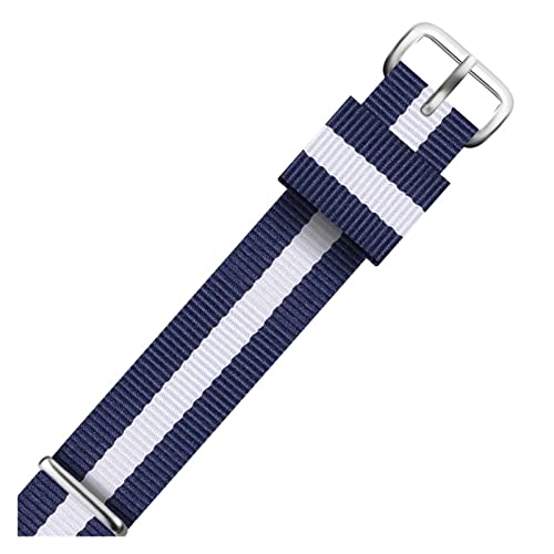 CAREG Neway Watchband kompatibel mit DW Nylon Watch Band 18mm 20mm Roségold Armband Schnallen Band for Daniel Wellington Uhrengurt Männer Frauen Frauen Durable (Color : Violet Fog, Size : 13mm) von BeiCheng