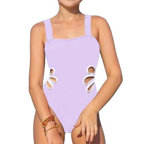 Beichwtd Badeanzug Mädchen, Einteiliger Badeanzug mit Verstellbaren Schultergurten, Einfarbiger Abdeckrock, Badeanzüge Kinder Schwimmanzug Bikini Teenager Beichwtd Badeanzug Mädchen, Einteiliger Badeanzug mit Verstellbaren Schultergurten, Einfarbiger Abdeckrock, Badeanzüge Kinder Schwimmanzug Bikini Teenager von Beichwtd