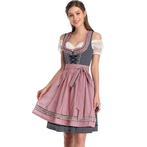 Beichwtd Dirndl Damen Trachtenkleid Midi mit Schürze Trachtenmode für Oktoberfest Dirndlkleid Beichwtd Dirndl Damen Trachtenkleid Midi mit Schürze Trachtenmode für Oktoberfest Dirndlkleid von Beichwtd