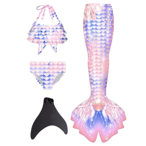 Beichwtd 𝙈eerjung𝙛rauen𝙛losse Mädchen Mit Bikini Set schwimm𝙛lossen Kinder 𝙈eerjung𝙛rau Bikinis Badeanzug Sommer 𝙈eerjung𝙛rauen Bademode Badebekleidung Für 4-13 Jahre, Hellrosa 140 Beichwtd 𝙈eerjung𝙛rauen𝙛losse Mädchen Mit Bikini Set schwimm𝙛lossen Kinder 𝙈eerjung𝙛rau Bikinis Badeanzug Sommer 𝙈eerjung𝙛rauen Bademode Badebekleidung Für 4-13 Jahre, Hellrosa 140 von Beichwtd