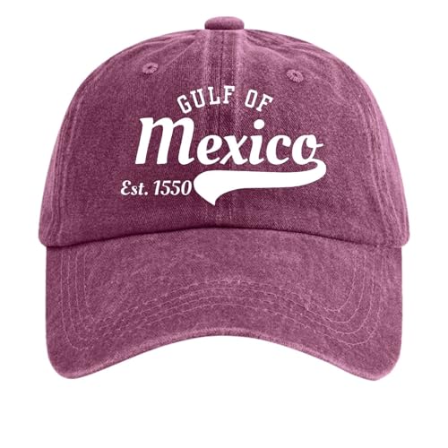 Beichwtd Unisex Gulf of Mexico Since 1550 Cap, Vintage Kappe Damen Basecap Herren Beichwtd Unisex Gulf of Mexico Since 1550 Cap, Vintage Kappe Damen Basecap Herren von Beichwtd